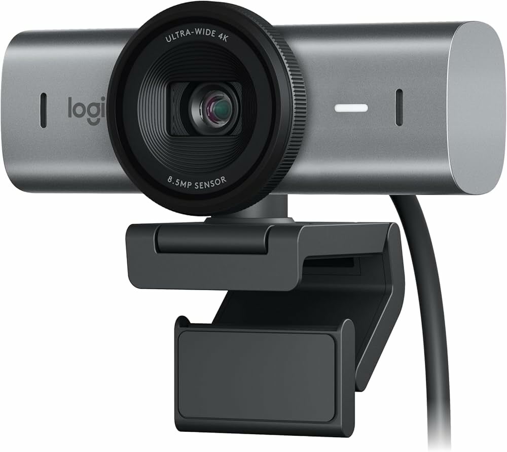 Logitech MX Brio 4K Webcam mit Abdeckung, eine der Top 10 Webcams 2025 Logitech MX Brio 4K Webcam mit Abdeckung, eine der Top 10 Webcams 2025